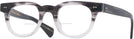 Square Smoke Gray W/ Clear Bottom Kala Roosevelt Bifocal View #1