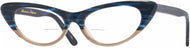 Half Blue Tortoise And Grey Bottom #1