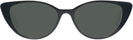 Cat Eye Black With Crystal Back Kala San-Sea Progressive No-Line Reading Sunglasses View #2