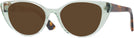 Cat Eye Mint With Tiger Tortoise Kala San-Sea Progressive Reading Sunglasses View #1