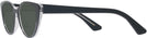 Cat Eye Black With Crystal Back Kala San-Sea Bifocal Reading Sunglasses View #3