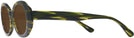 Oval Amazon Green Kala Sunflower Progressive Reading Sunglasses View #3