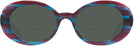 Oval Purple Blue Stripes Kala Sunflower Bifocal Reading Sunglasses View #2