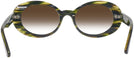 Oval Amazon Green Kala Sunflower w/ Gradient Progressive Reading Sunglasses View #4