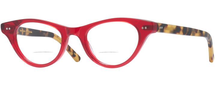 Cat Eye Red With Tokyo Tortoise Kala Tiana Bifocal View #1