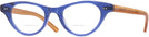 Cat Eye Translucent Blue Kala Tiana Bifocal View #1