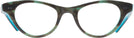 Cat Eye TORTOISE WITH BLUE PEARL BACK Kala Tiana Progressive No-Lines View #2