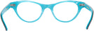 Cat Eye TORTOISE WITH BLUE PEARL BACK Kala Tiana Single Vision Full Frame View #4