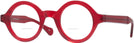 Round Red Kala Washer Bifocal View #1