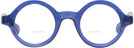 Round Transparent Blue Kala Washer Bifocal View #2