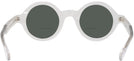 Round Clear Kala Washer Bifocal Reading Sunglasses View #4