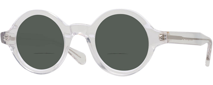 Round Clear Kala Washer Bifocal Reading Sunglasses View #1