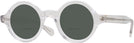 Round Clear Kala Washer Bifocal Reading Sunglasses View #1