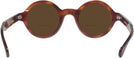Round Demi Amber Kala Washer Bifocal Reading Sunglasses View #4
