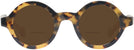 Round Tokyo Tortoise Kala Washer Bifocal Reading Sunglasses View #2