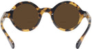Round Tokyo Tortoise Kala Washer Bifocal Reading Sunglasses View #4