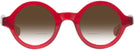Round Red Kala Washer w/ Gradient Bifocal Reading Sunglasses View #2