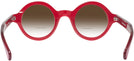 Round Red Kala Washer w/ Gradient Bifocal Reading Sunglasses View #4