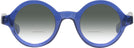 Round Transparent Blue Kala Washer w/ Gradient Bifocal Reading Sunglasses View #2