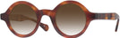 Round Demi Amber Kala Washer w/ Gradient Progressive Reading Sunglasses View #1