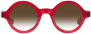 Round Red Kala Washer w/ Gradient Progressive Reading Sunglasses View #2