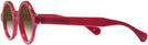 Round Red Kala Washer w/ Gradient Progressive Reading Sunglasses View #3
