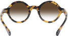 Round Tokyo Tortoise Kala Washer w/ Gradient Progressive Reading Sunglasses View #4