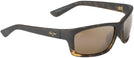 Rectangle Matte Tortoise/hcl Lens Maui Jim Kanaio Coast 766 View #1