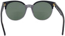 Oversized Black Grey Kate Spade Abianne-S Bifocal Reading Sunglasses View #4