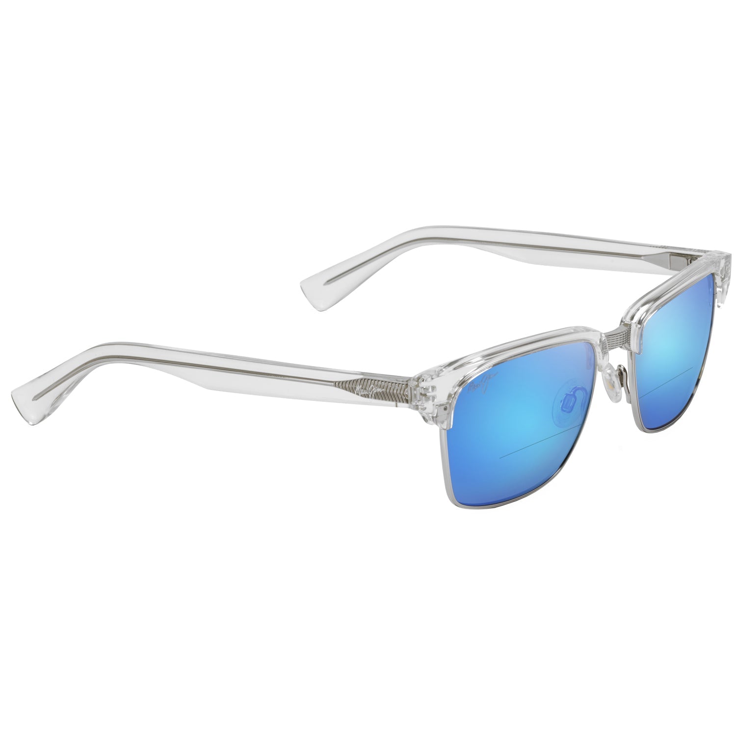 Crystal/Blue Hawaii Lens Maui Jim Kawika 257 Bifocal Reading