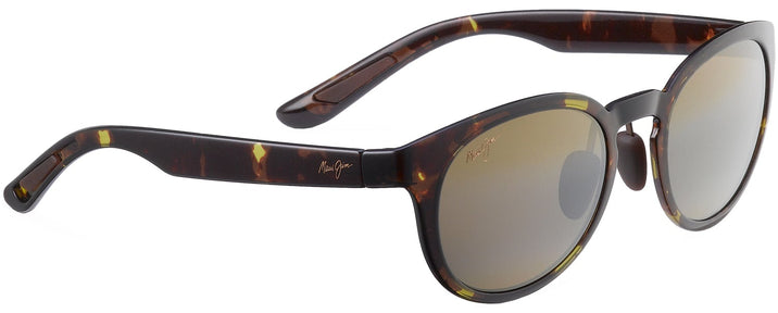 Round Olive Tortoise/HCL Lens Maui Jim Keanae 420 View #1