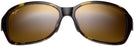 Rectangle Olive Tortoise/Bronze Lens Maui JIm Koki Beach 433 View #2