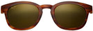 Round Matte Tortoise/HCL Lens Maui Jim Koko Head 737 Bifocal Reading Sunglasses View #2