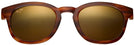Round Matte Tortoise/Bronze Lens Maui Jim Koko Head 737 View #2