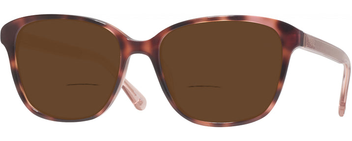 Square Havana Kate Spade Acerra Bifocal Reading Sunglasses View #1