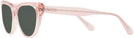 Cat Eye Pink Kate Spade Alijah-G-S Bifocal Reading Sunglasses View #3