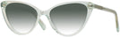 Cat Eye Green Kate Spade Aubrie w/ Gradient Progressive Reading Sunglasses View #1