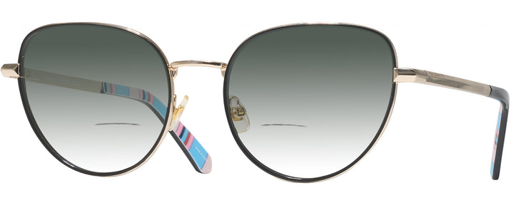 Cat Eye Black Kate Spade Ayla w/ Gradient Bifocal Reading Sunglasses View #1