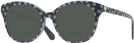 Square Black Pattern Kate Spade Bianka-G-S Bifocal Reading Sunglasses View #1