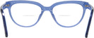 Oval Blue Kate Spade Cayenne Bifocal View #4