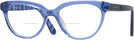 Oval Blue Kate Spade Cayenne Bifocal View #1