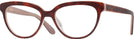Oval Havana Kate Spade Cayenne Single Vision Full Frame View #1