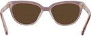 Oval Havana Kate Spade Cayenne Bifocal Reading Sunglasses View #4