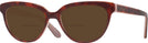 Oval Havana Kate Spade Cayenne Bifocal Reading Sunglasses View #1