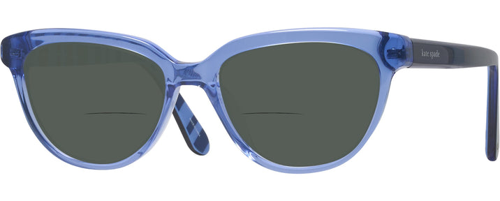 Oval Blue Kate Spade Cayenne Bifocal Reading Sunglasses View #1