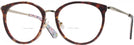 Round Havana Kate Spade Eliana/G Bifocal View #1