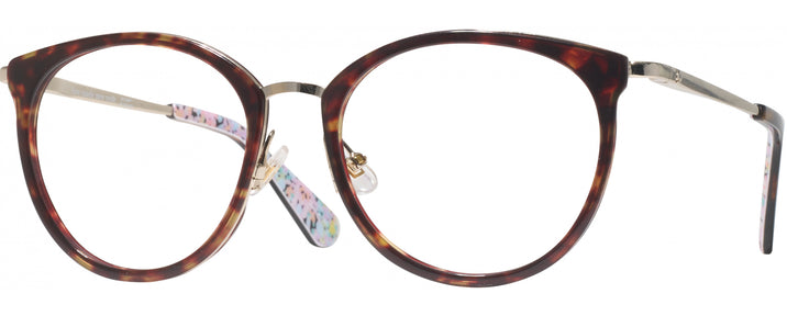 Round Havana Kate Spade Eliana/G Single Vision Full Frame View #1