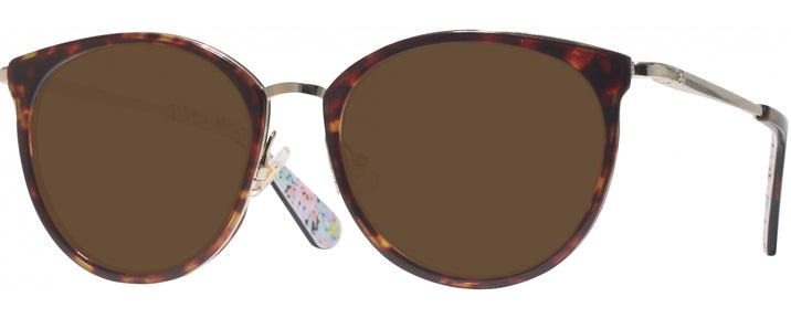 Round Havana Kate Spade Eliana/G Progressive Reading Sunglasses View #1