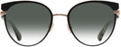 Cat Eye Black Kate Spade Janalee-S w/ Gradient Progressive Reading Sunglasses View #2