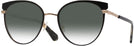 Cat Eye Black Kate Spade Janalee-S w/ Gradient Progressive Reading Sunglasses View #1